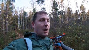 ЗАЕХАЛ В ЛЕС И ОХРЕНЕЛ! МИНУС КОЛЕСО...!!!