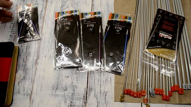 Все мои инструменты для вязания.