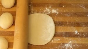 Лаваш из постного теста