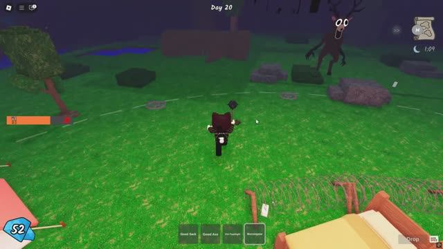 Сыграл в 99 ночей в лесу и нашёл замок культистов!!! смотреть онлайн