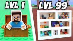 СЕКРЕТНЫЕ базы LEGO Minecraft...