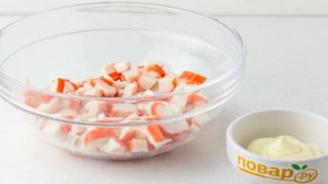 Крабовый салат с сельдереем