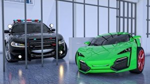 Сержант Лукас арестовывает Джакса | АВТОМОБИЛИ и МОТОЦИКЛЫ с помощью ГРУЗОВИКА-МОНСТРА и полицейской