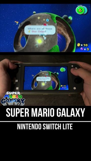 Super Mario Galaxy Nintendo Switch Lite Gameplay смотреть онлайн