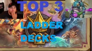 ТОП 3 РЕЙТИНГОВЫЕ КОЛОДЫ ДЛЯ ЛАДДЕРА. #hearthstone  #Хартстоун