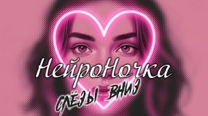 Песни нейросети. Слёзы вниз - НейроНочка
