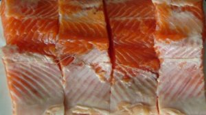 Красная рыба на пару