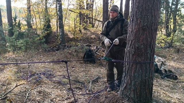 Страйкбольная тренировка. Альпинистское снаряжение