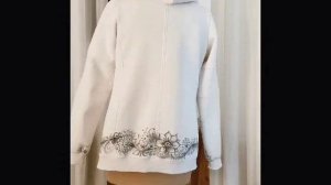 Роспись  готового худи😍