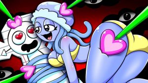 В Паркера попала стрела Купидона?! 💘 Аурелия влюбляется в Паркера | Sprunki Animation