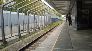 снимаю поезда метро на филёвском парке