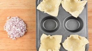 Мини-киш с беконом