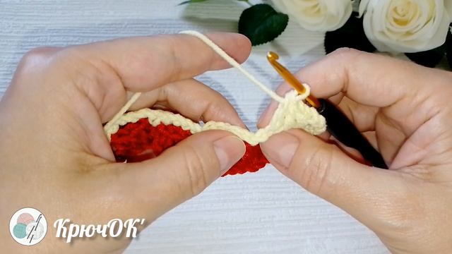 Узор крючком 27 #вязаниекрючком #узорыкрючком