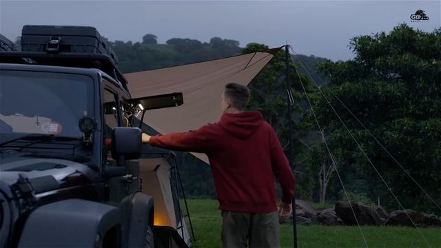 40. Кемпинг в дождливом лесу (АСМР) от Go4x4