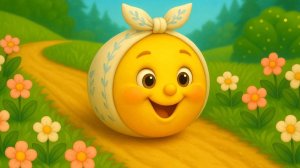 🌞КОЛОБОК - Мультик про колобка с песенкой!