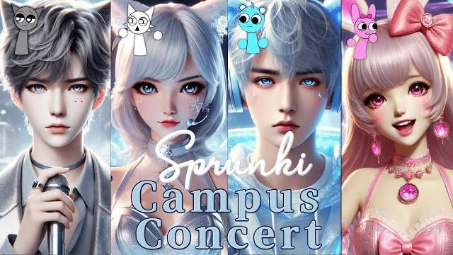 Sprunki КОНЦЕРТ x КРУТОЕ anime 3D version (OFFICIAL ТРЕК РЕМИКС СПРУНКИ ЭПИК)