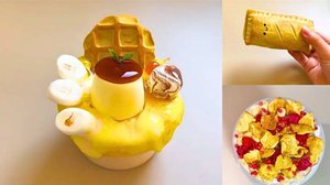 Невероятный слайм ✨ Масляный пир 💥 Хрустящее увлечение | Визуальное счастье!🤍💚