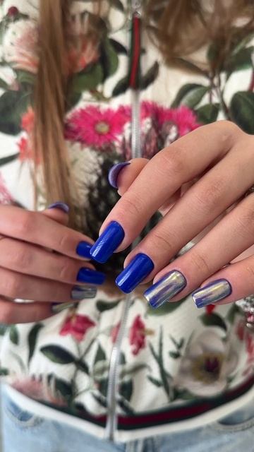 Золотая втирка в маникюре смотреть онлайн