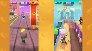 Том против Анджелы  Геймплей игры «Говорящий Том: гонка на время»