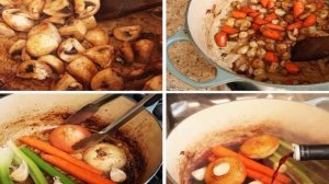 Мясо, тушенное с луком