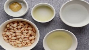 Майонез из белой фасоли