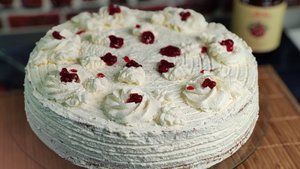 🍒Гречневый торт с клюквой — шедевр без муки и глютена! Очень воздушный.