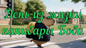День из жизни капибары Боби