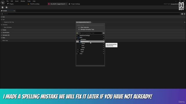 5 - Creating Equippable Items 3 -Play Test - Equippable Item Data Assets