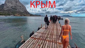 КРЫМ 5 октября Новый Свет. ШУМ моря, Пасмурно и тепло, Цветёт Юкка. Крым на Ладони