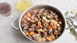 Мясо в вине