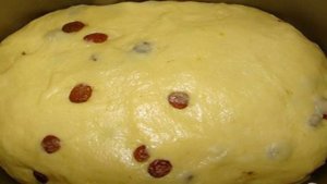 Кекс кулич в хлебопечке