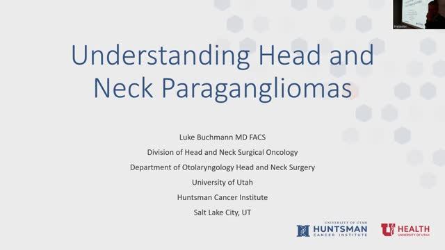 Dr. Luke Buchmann -- Head and Neck Paraganglioma Treatment