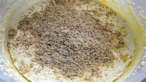 Миндальный кекс с виноградом