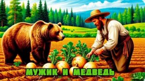 Аудиосказка "Мужик и медведь"