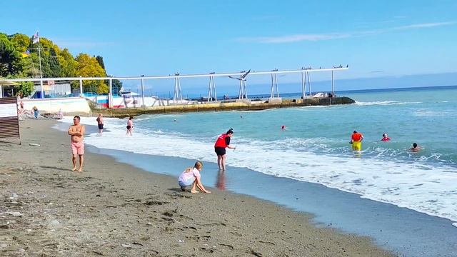 Отдых в Крыму. Последний теплый день. Алушта 4.10.25