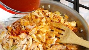 Курица с сыром и сметаной