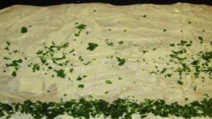 Лаваш с рыбой и плавленым сыром