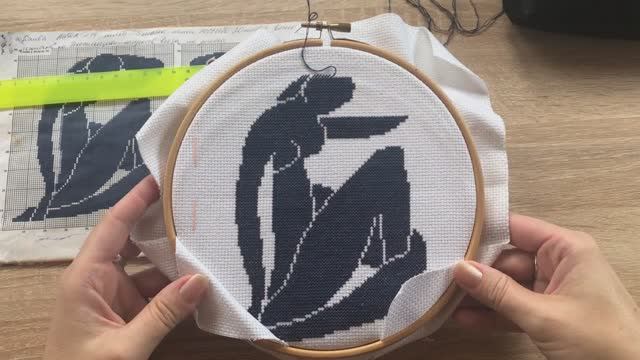 ВЫШИВКА / МАСТЕР КЛАСС ПО МОЕЙ РАБОТЕ смотреть онлайн