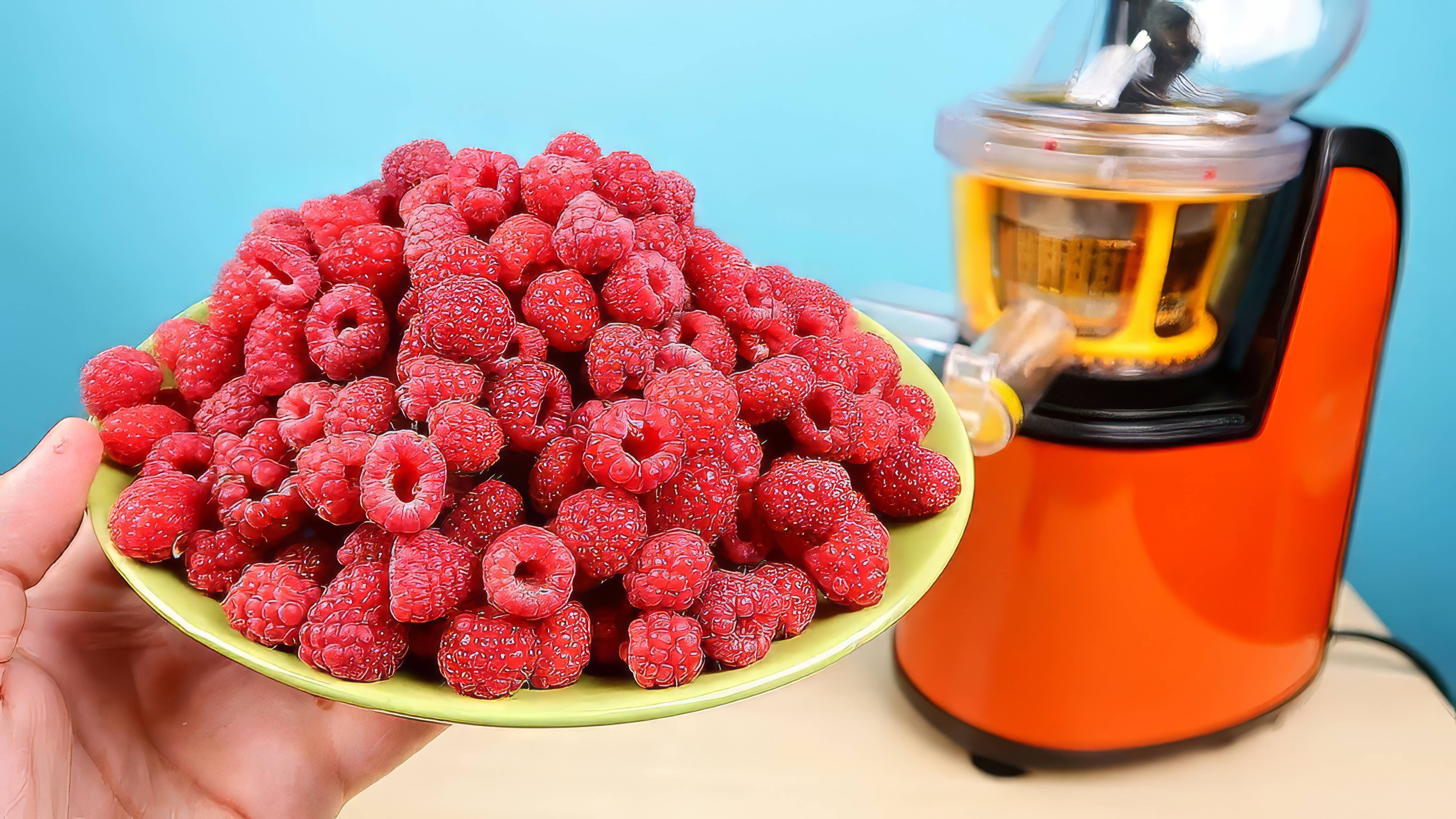Что если выжать натуральный сок из Малины? Какой он на вкус? Бедная соковыжималка! Alex Boyko