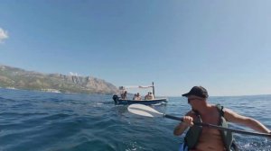 Прогулка на каяках вокруг острова Святого Николая в Будве