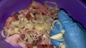 Мясо в рукаве в мультиварке