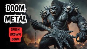 Doom Metal Ritual: Crushing Slow Guitar Solo & Epic Funeral Atmosphere