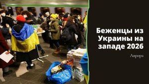 Беженцы из Украины на западе 2026