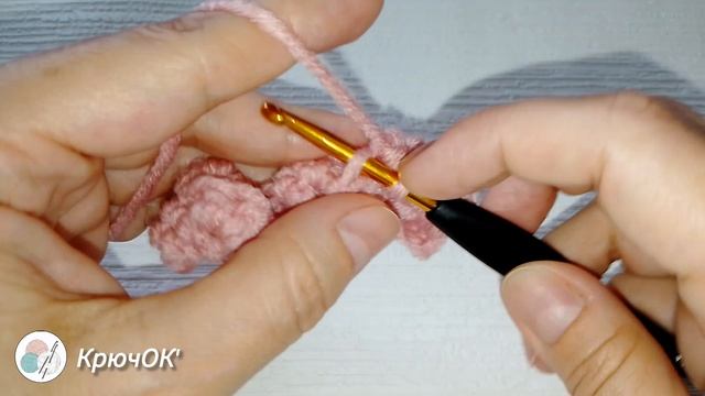 Узор крючком 36 #вязаниекрючком #узорыкрючком