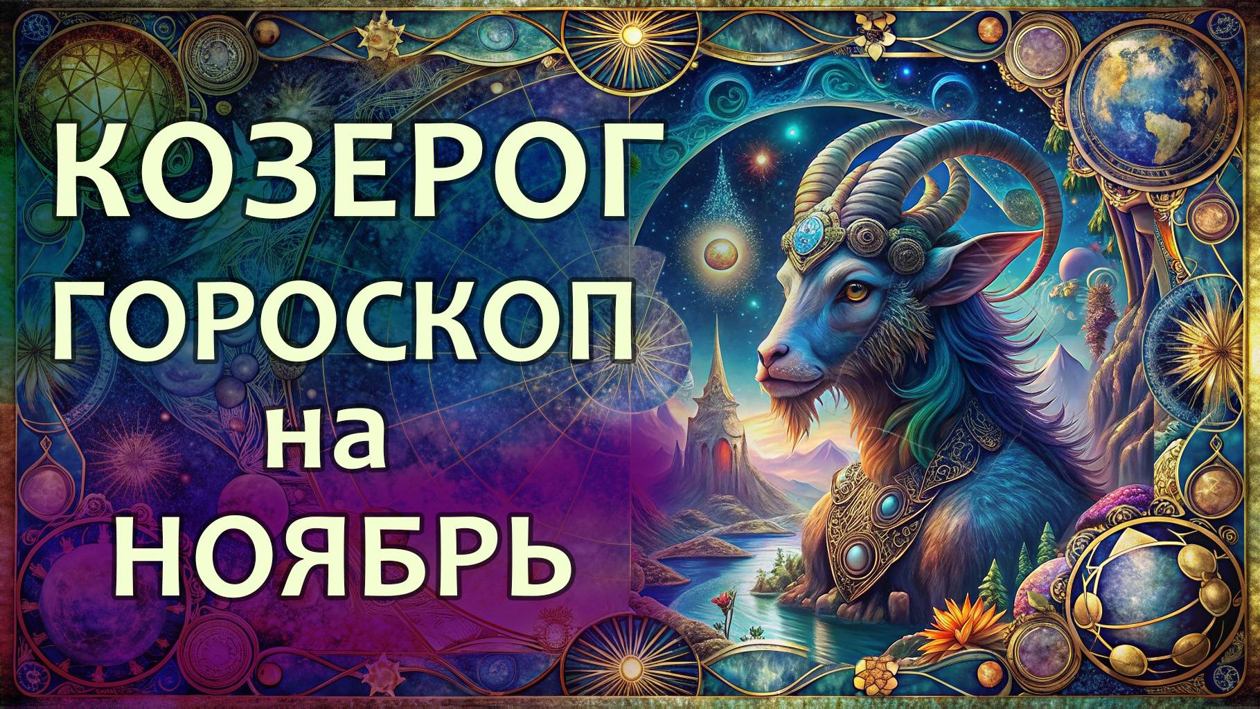 Гороскоп для Козерога на ноябрь 2025 года