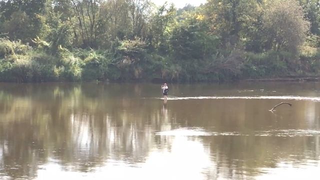 Гулять по воде, река Клязьма, сентябрь 2018 смотреть онлайн