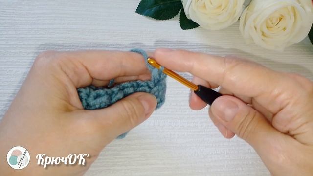 Узор крючком 30 #вязаниекрючком #узорыкрючком