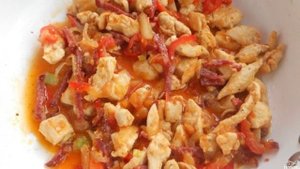 Лаваш обжаренный с начинкой