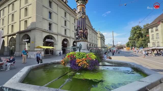 Берн, Швейцария🇨🇭Впечатляющий Утренний Рынок в Швейцарском Городе