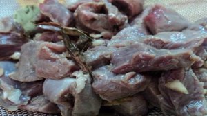 Мясо в пиве